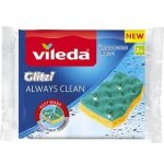 Vileda Glitzi Always Clean houbička na nádobí, 2 ks – HobbyKompas.cz
