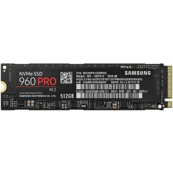 Samsung 960 Pro M.2 512GB, MZ-V6P512BW