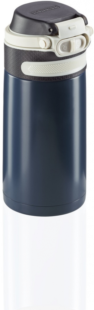 Leifheit Termoska s šikovným uzávěrem tmavě modrá 350 ml