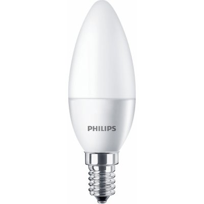 Philips žárovky LED žárovka svíčka se závitem E14 2700 K, 7 W LED, 806 lm, 38 mm, 114 mm PH 929002972502