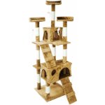 Wiltec Škrabadlo béžové 49 x 49 x 170 cm – Zboží Dáma