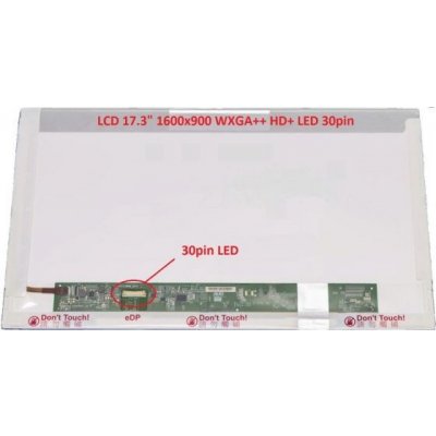 LCD displej display Acer Aspire V3-772G Serie 17.3" WXGA++ HD+ 1600x900 LED lesklý povrch