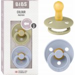 Bibs Boheme dudlíky přírodní kaučuk 2ks Blush Nočný / Vanilla Nočný – Zboží Dáma