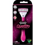 Wilkinson Sword Quattro for Women + 1 ks hlavice – Zboží Mobilmania