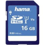 Hama SDHC Class 10 UHS-I 16 GB 124134 – Zbozi.Blesk.cz