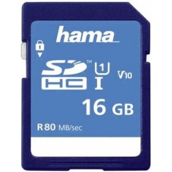 Hama SDHC Class 10 UHS-I 16 GB 124134