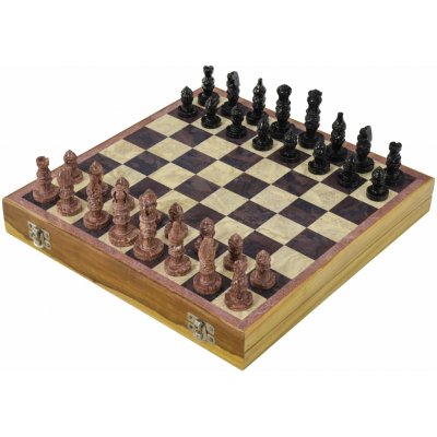 Sanu Babu Šachy kamenné cca 36*36 cm – Zboží Živě