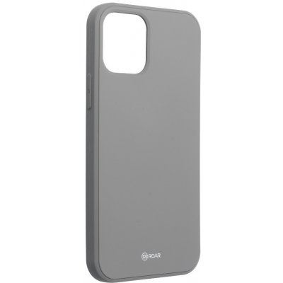 Pouzdro Roar Colorful Jelly Case iPhone 12/12 Pro, šedé