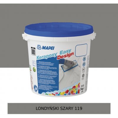 Mapei Kerapoxy Easy Design 3 kg londýnská šedá – Zboží Mobilmania