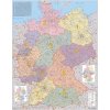 Nástěnné mapy Německo spediční - nástěnná mapa 100 x 140 cm, lamino + lišty