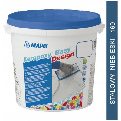 Mapei Kerapoxy Easy Design 3 kg ocelově modrá – Zboží Mobilmania