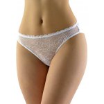 Gina kalhotky bokové brazilky šité s krajkou jednobarevné La Femme 2 16102P bílá – Hledejceny.cz