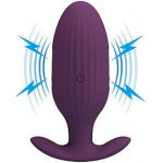 Pretty Love Jefferson Electroshock Anal Plug Global Remote Control Series Purple – Zboží Dáma