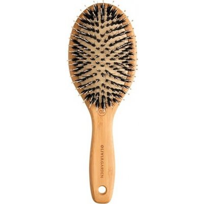Olivia Garden Bamboo Touch Pneumatický kartáč z bambusu – Zboží Dáma