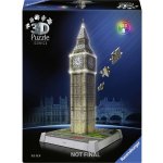 RAVENSBURGER 3D puzzle Iconics Svítící Big Ben (Noční edice) 216 ks – Sleviste.cz