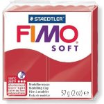 FIMO Soft tmavě červená 57 g – Hledejceny.cz