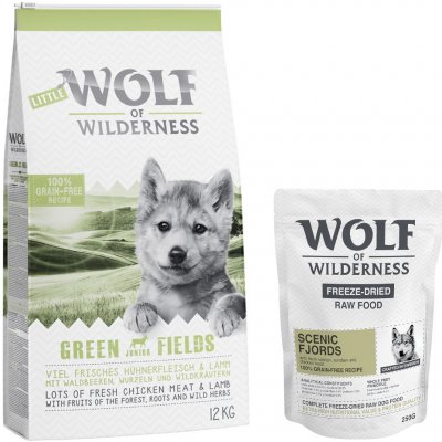 Little Wolf of Wilderness Junior Green Fields jehněčí 12 kg – Zbozi.Blesk.cz