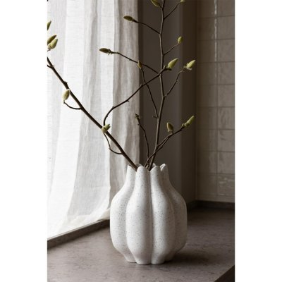 STORE FACTORY Keramická váza EKEBO V.30 cm vanilková – Hledejceny.cz