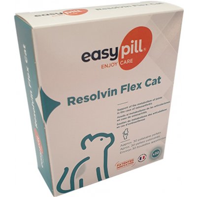 EASYPILL Resolvin Flex Cat na podporu kloubů při osteoartritidě pro kočky 60 g