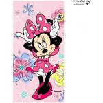 JERRY FABRICS Osuška Minnie pink bow 70 x 140 cm – Zboží Mobilmania