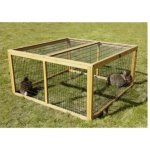 Kerbl Výběh pro králíky morčata a jiné hlodavce 116 x 116 x 58 cm – Zboží Mobilmania