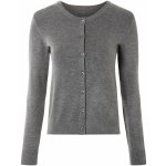 esmara Dámský úpletový kardigan šedá – Zboží Dáma