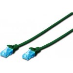 Digitus DK-1512-0025/G Patch UTP, CAT 5e, AWG 26/7, 0,25m, zelený – Hledejceny.cz