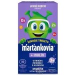 Marťánci s inulinem cucavé tablety příchuť lesní ovoce 30 ks – Hledejceny.cz