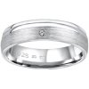 Prsteny SILVEGO Snubní stříbrný prsten Amora pro ženy QRALP130W