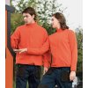 Dámská mikina Fleece Jacket 280 fleecová oranžová