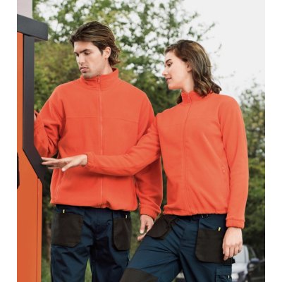 Fleece Jacket 280 fleecová oranžová – Zboží Mobilmania
