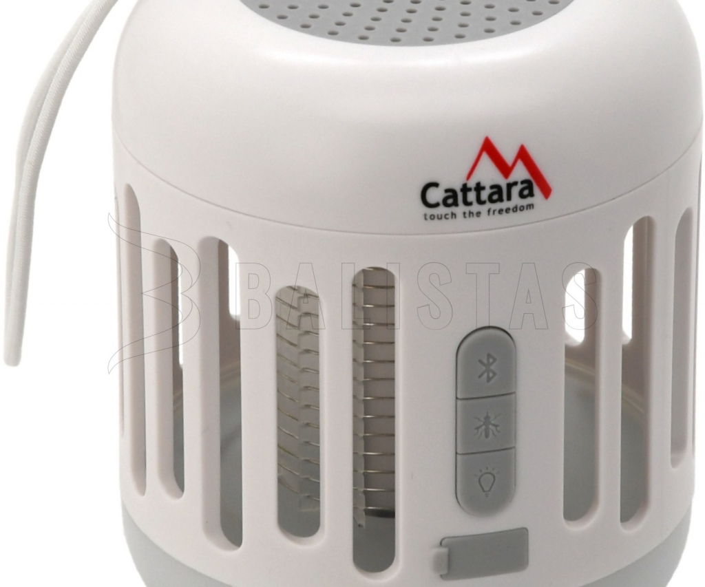 Cattara Svítilna MUSIC CAGE Bluetooth nabíjecí + UV lapač hmyzu, 13185