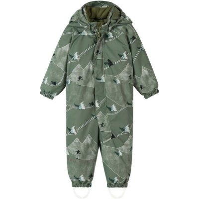REIMA TUOHI Dětská zimní kombinéza zelená – Sleviste.cz