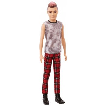 Barbie Model Ken 176 Kostkované kalhoty