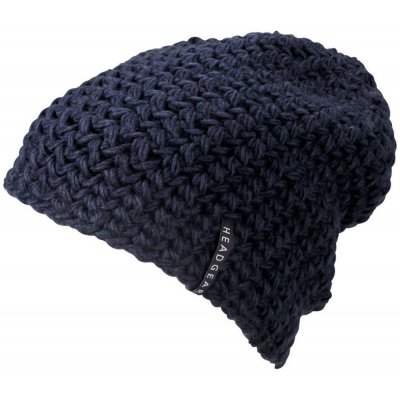 Myrtle Beach háčkovaná čepice MB7941 Tmavě modrá – Zboží Mobilmania