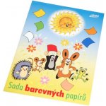 Sada barevných papírů KRTEK A4, 10 listů – Hledejceny.cz