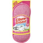 Elbow Grease Pink čistící pratelná houbička na různé povrchy 19 x 9,5 cm – Zboží Dáma