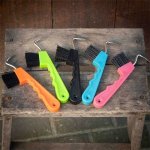 Háček na kopyta s kartáčkem hrot šroubováku – Zboží Mobilmania