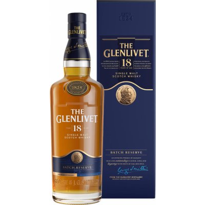 Glenlivet 18y 40% 0,7 l (karton) – Sleviste.cz