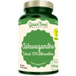 GreenFood Nutrition Ashwagandha Extract 10 % Withanolides 90 kapslí – Zboží Mobilmania