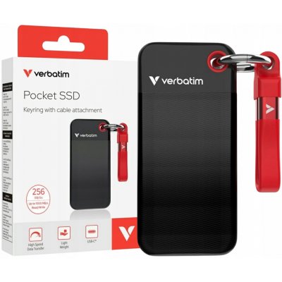 Verbatim Pocket SSD 256GB, 32417 – Zbozi.Blesk.cz