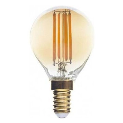 Optonica LED filament žárovka G45 E14 4W 400 lm 2700K golden glass – Hledejceny.cz