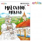 Kresli.to Malovaná Morava antistresové omalovánky Matěj Pospíšil – Zboží Dáma