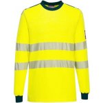 Portwest PW3 Modaflame Knit Hi-Vis FR triko s dlouhým rukávem Yellow/Navy 2XL – Zboží Dáma