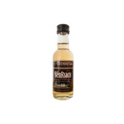 BenRiach Curiositas Peated Malt Whisky 10y 46% 0,05 l (holá láhev)