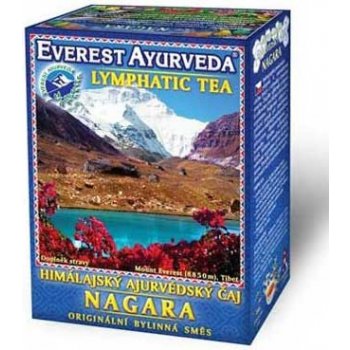 Everest Ayurveda NAGARA himalájský bylinný čaj k regeneraci lymfatického systému mízních uzlin a cév 100 g