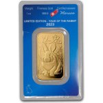 Argor-Heraeus zlatý slitek Rok Králíka 1 oz – Sleviste.cz