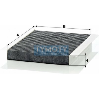 MANN CUK 2680 kabinový (pylový) filtr – Hledejceny.cz