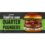 Iceland Hamburgery z jehněčího a skopového masa, 4ks, mražené 454g – Zboží Dáma