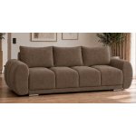 DobreSny Honey 3 trojmístná rozkládací pohovka s funkcí spaní Monolith hnědá 234x97x89 cm – Zbozi.Blesk.cz